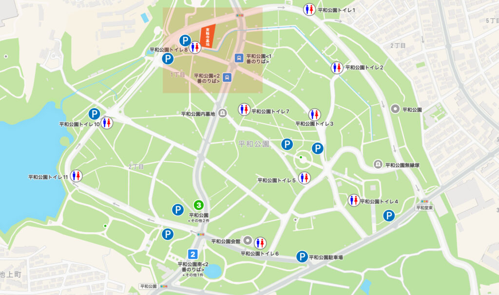 東輪寺地図